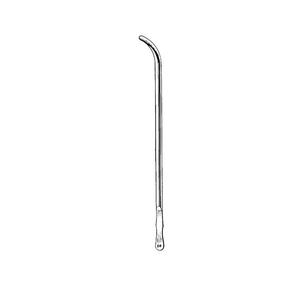 Sound Urethral Urethral Otis Dittel 8Fr-40Fr Curved 11-1/2